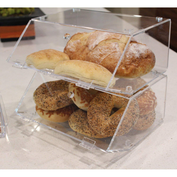 Rebrilliant Stackable Bread Box & Reviews Wayfair